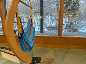 森のゆのハンモック椅子